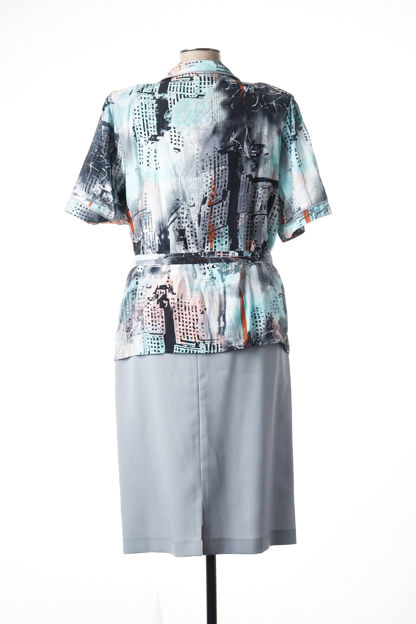 France Rivoire Ensembles Robe Femme couleur bleu