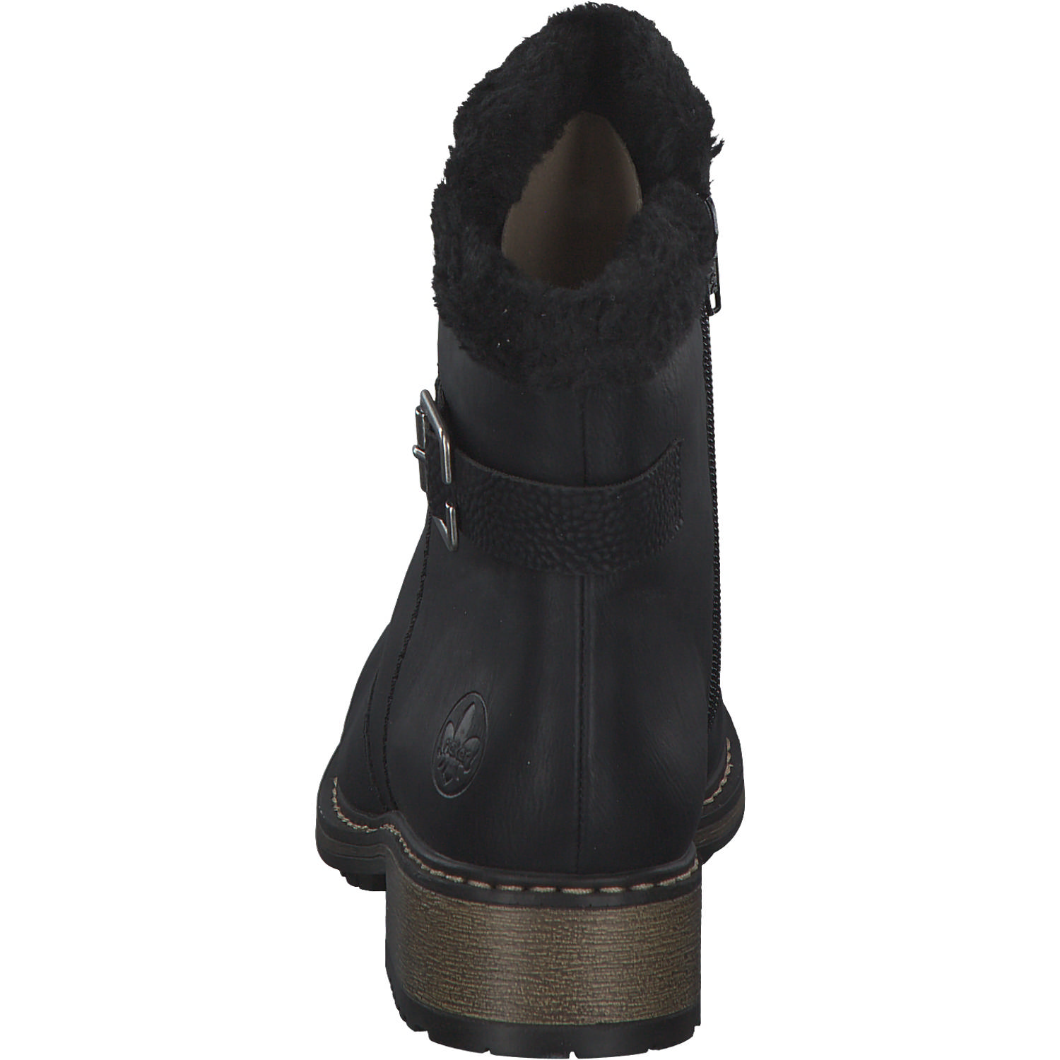 Rieker Z6862, Winterstiefeletten, Damen, schwarz/schwarz/nero