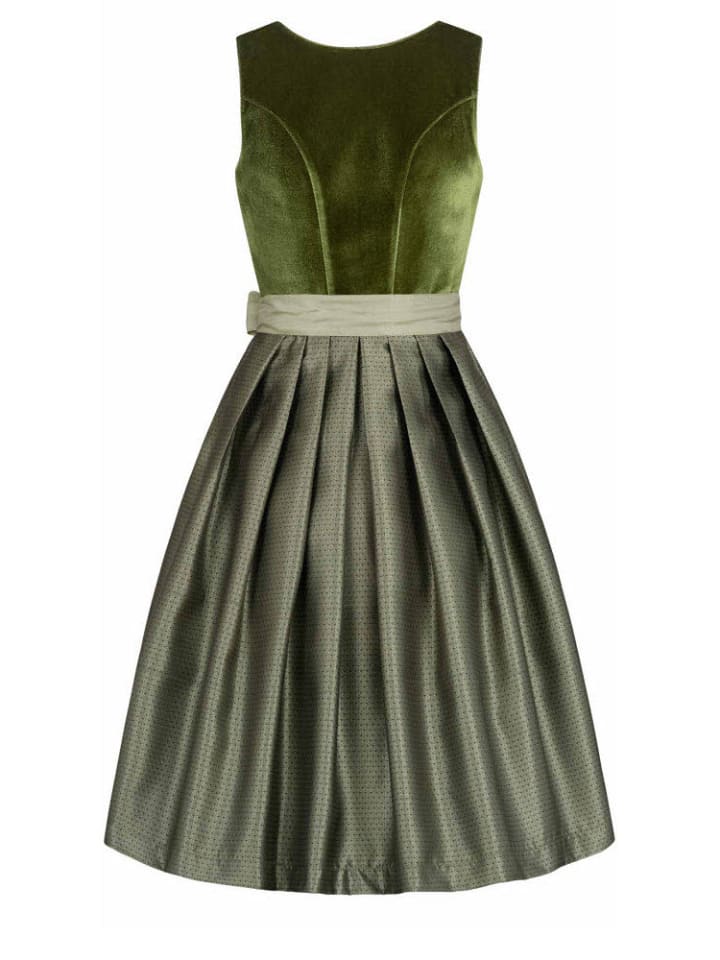 Nübler Midi Dirndl Kamila in Grün günstig kaufen