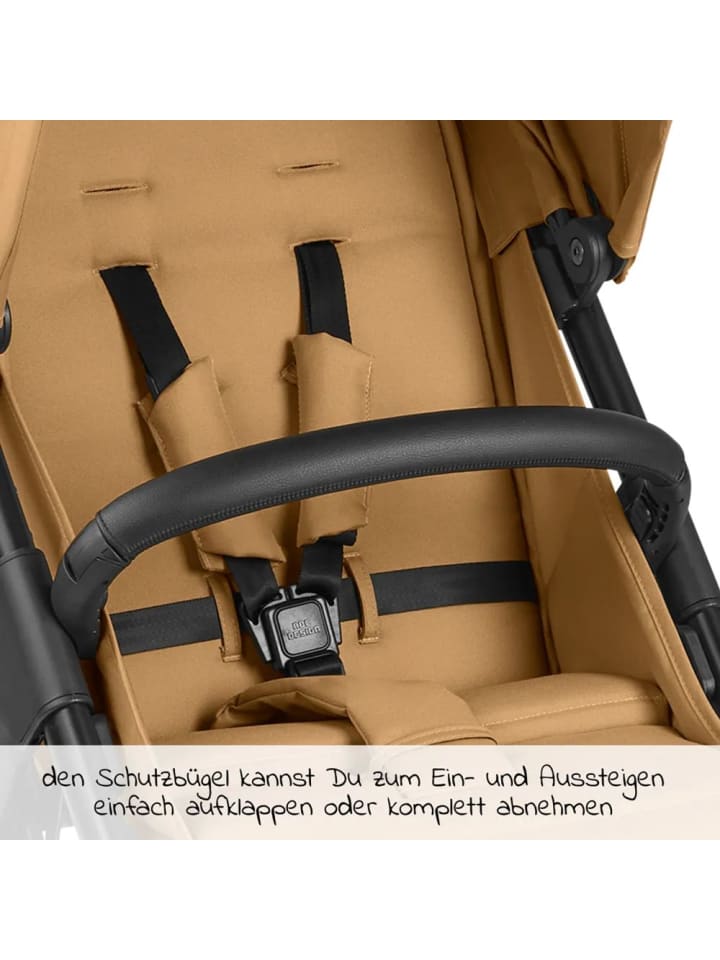 ABC-Design Buggy & Sportwagen Avus inkl. Autositz Pebble in gelb,schwarz günstig kaufen onesize