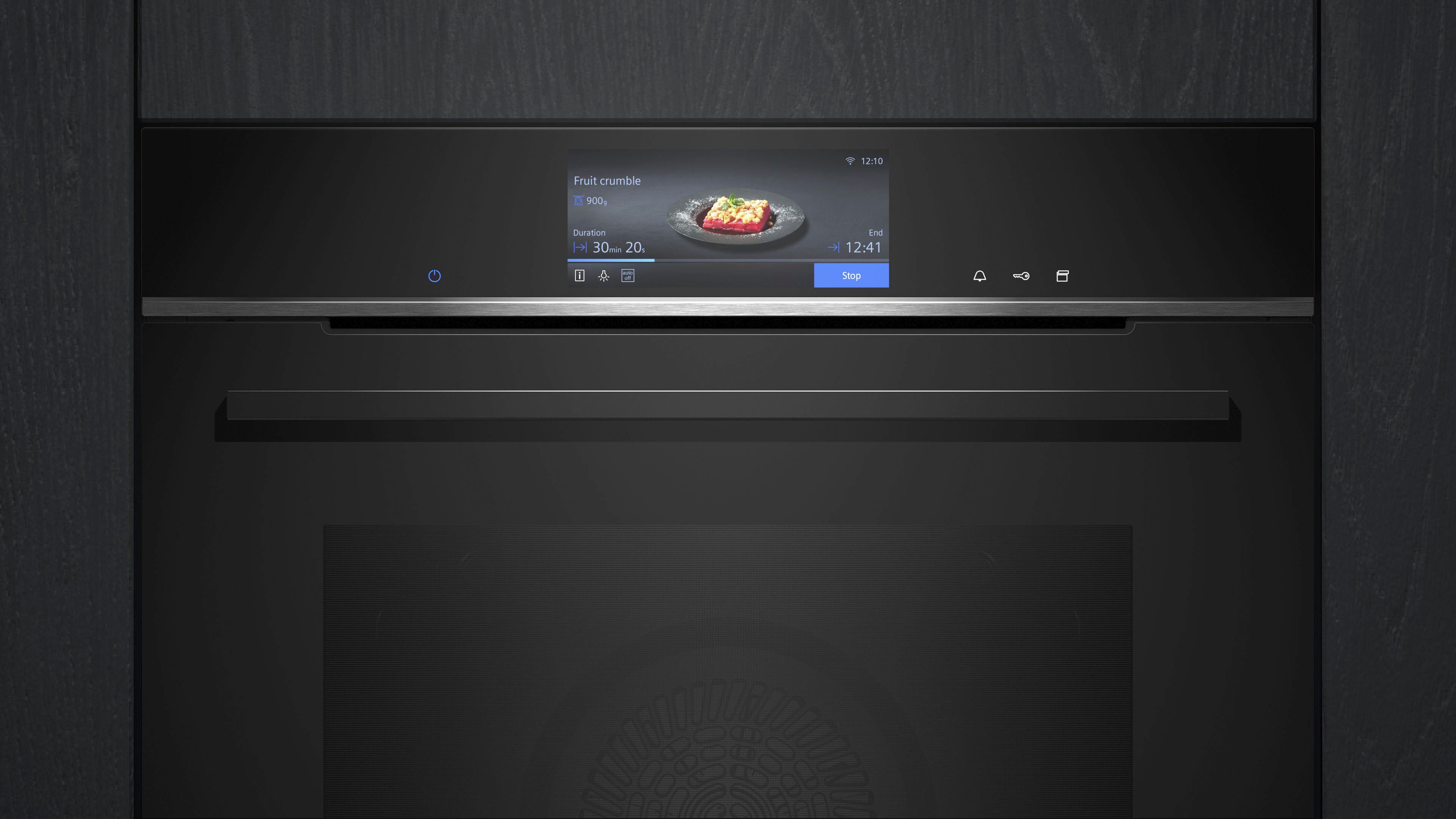 SIEMENS Dampfbackofen iQ700 HS758G3B1, mit Teleskopauszug nachrüstbar, ecoClean Plus