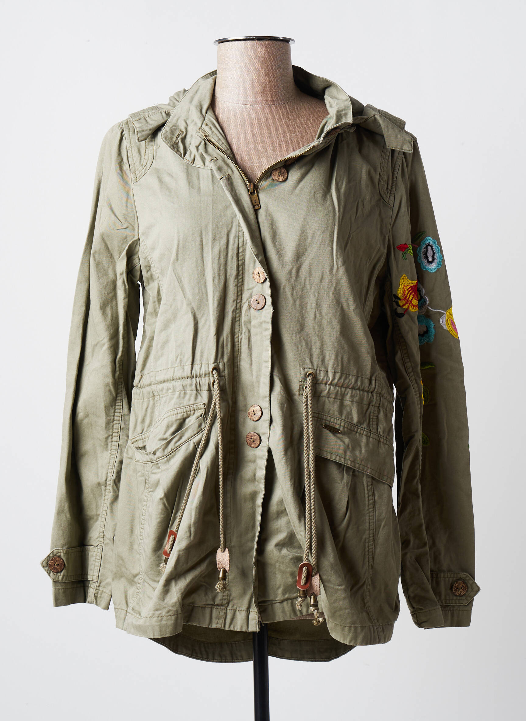 Bsb Parkas Femme couleur vert