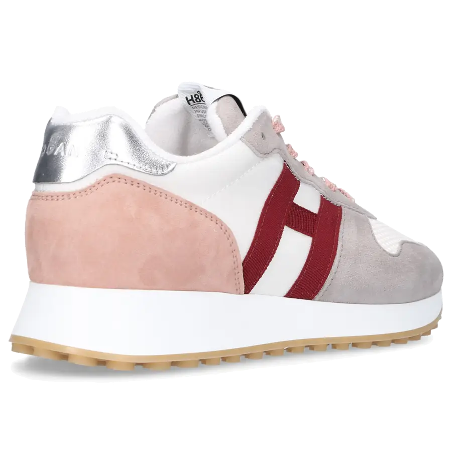 Hogan - Sneaker low H429 Veloursleder - rot
