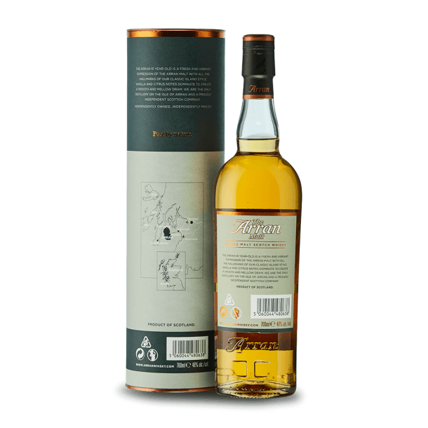 Arran 10 ans 46% + étui