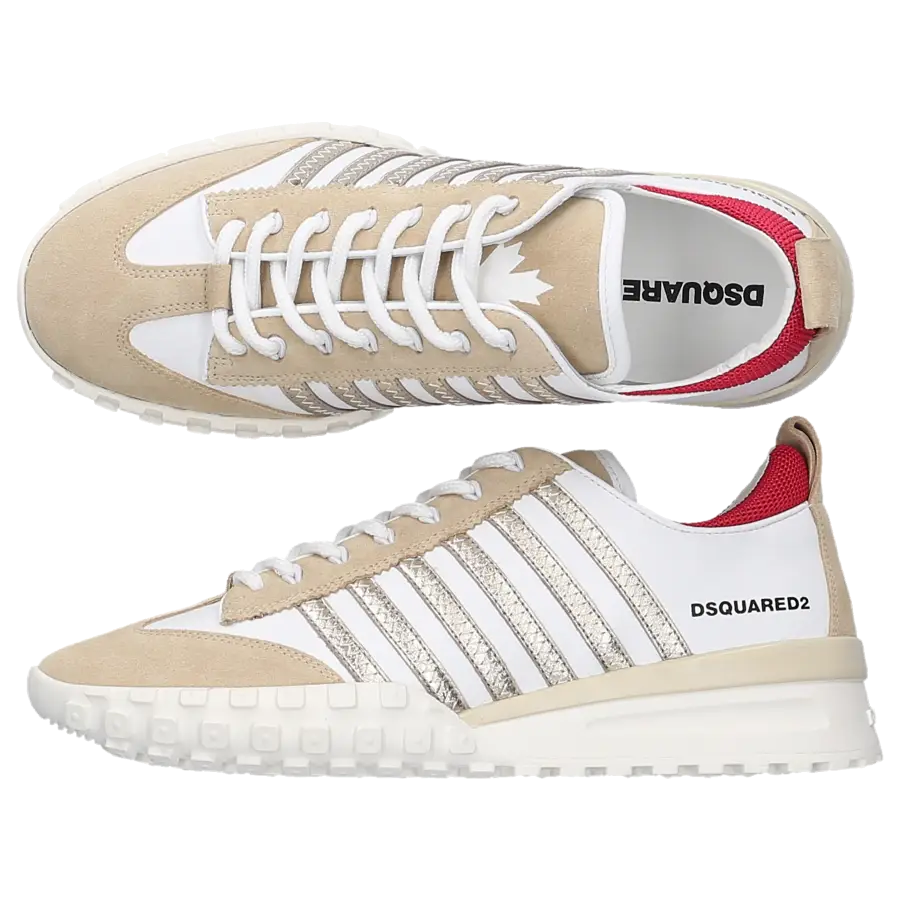 Dsquared2 - Sneaker low LEGEND Kalbsleder - beige
