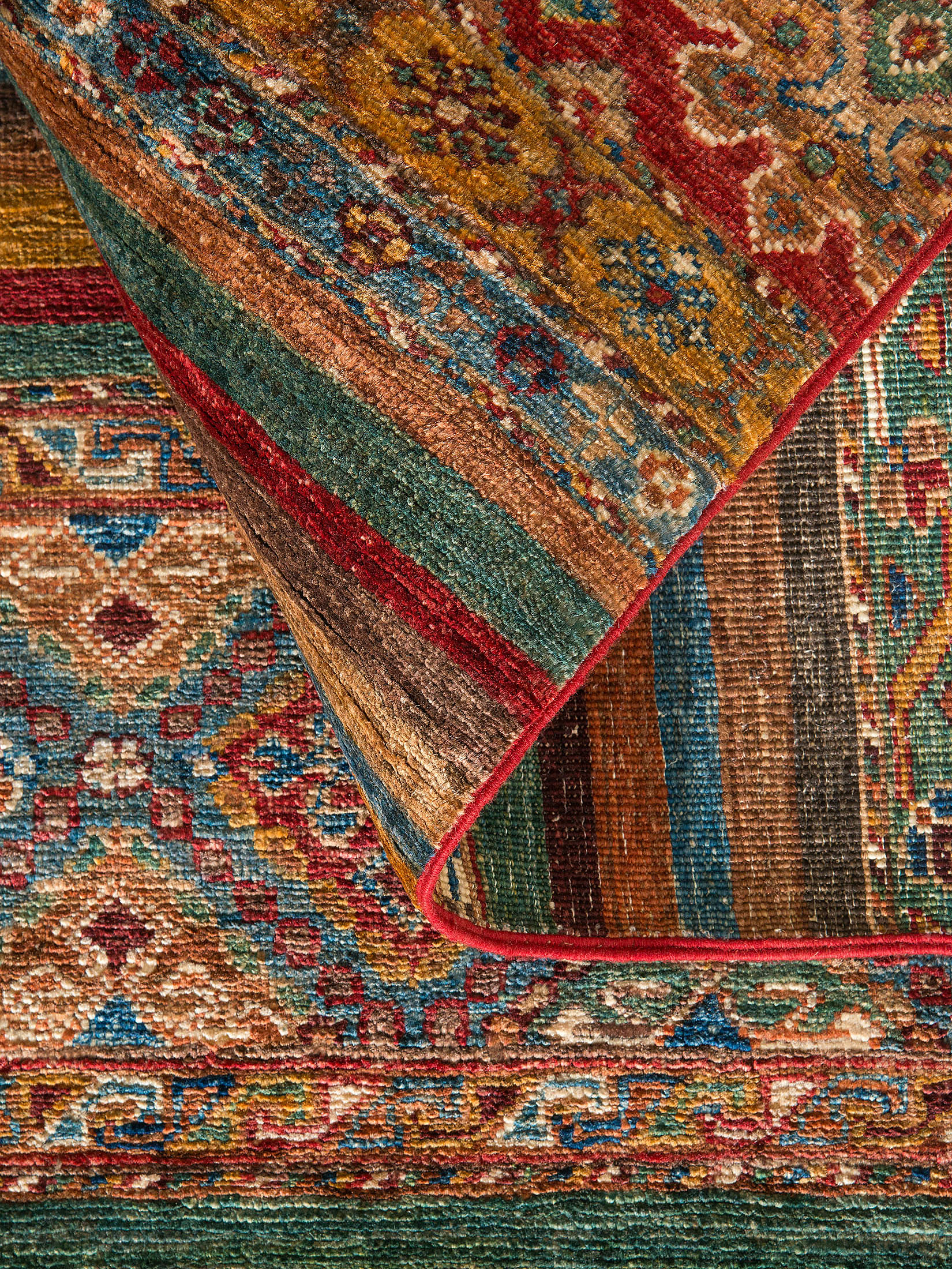 Chobi Schal ca. 175 x 248 cm, Unikat / Einzelstück