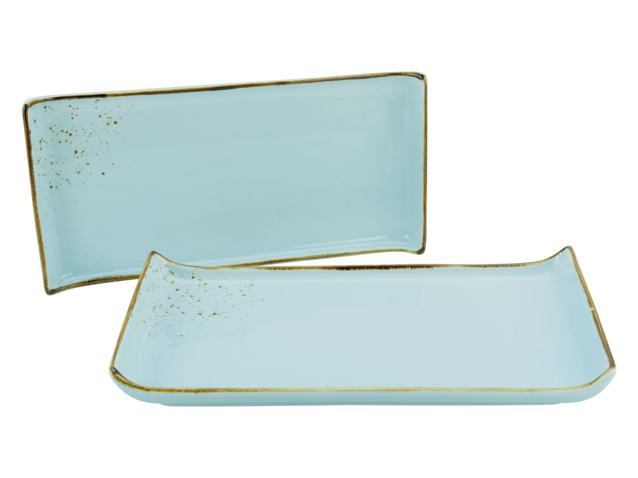 CreaTable NATURE LIGHTBLUE BBQ Platte 33x165cm 2-tlg