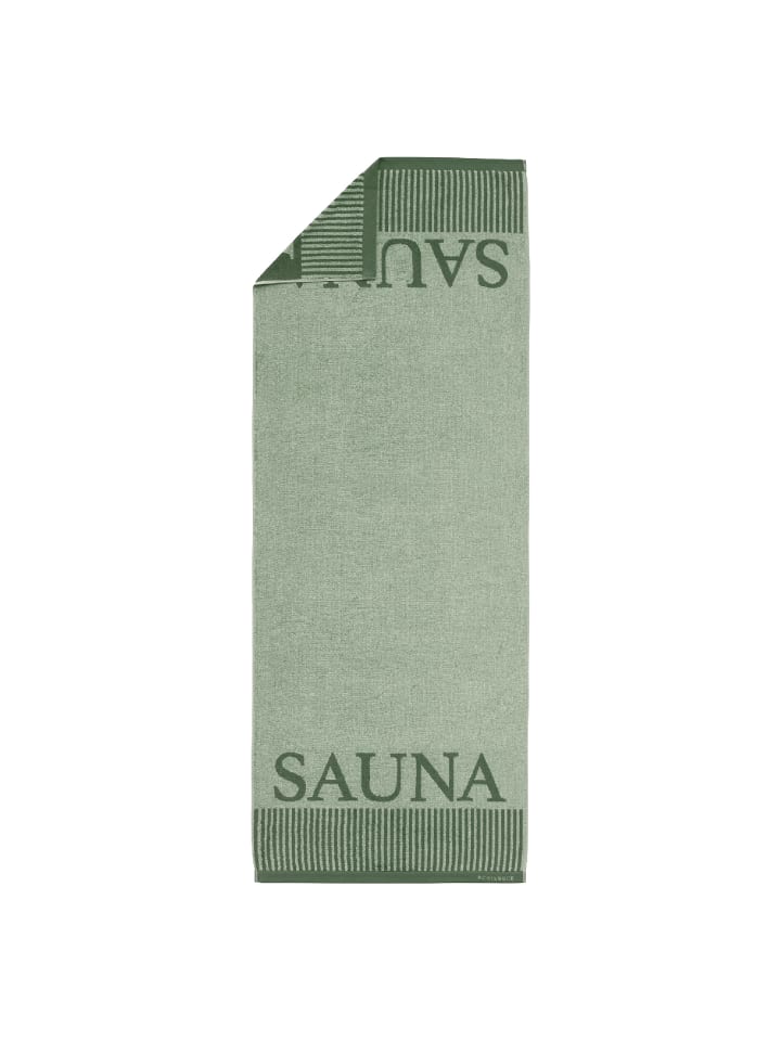 Schiesser Saunatuch Rom in Hellgrün günstig kaufen 75 x 200 cm