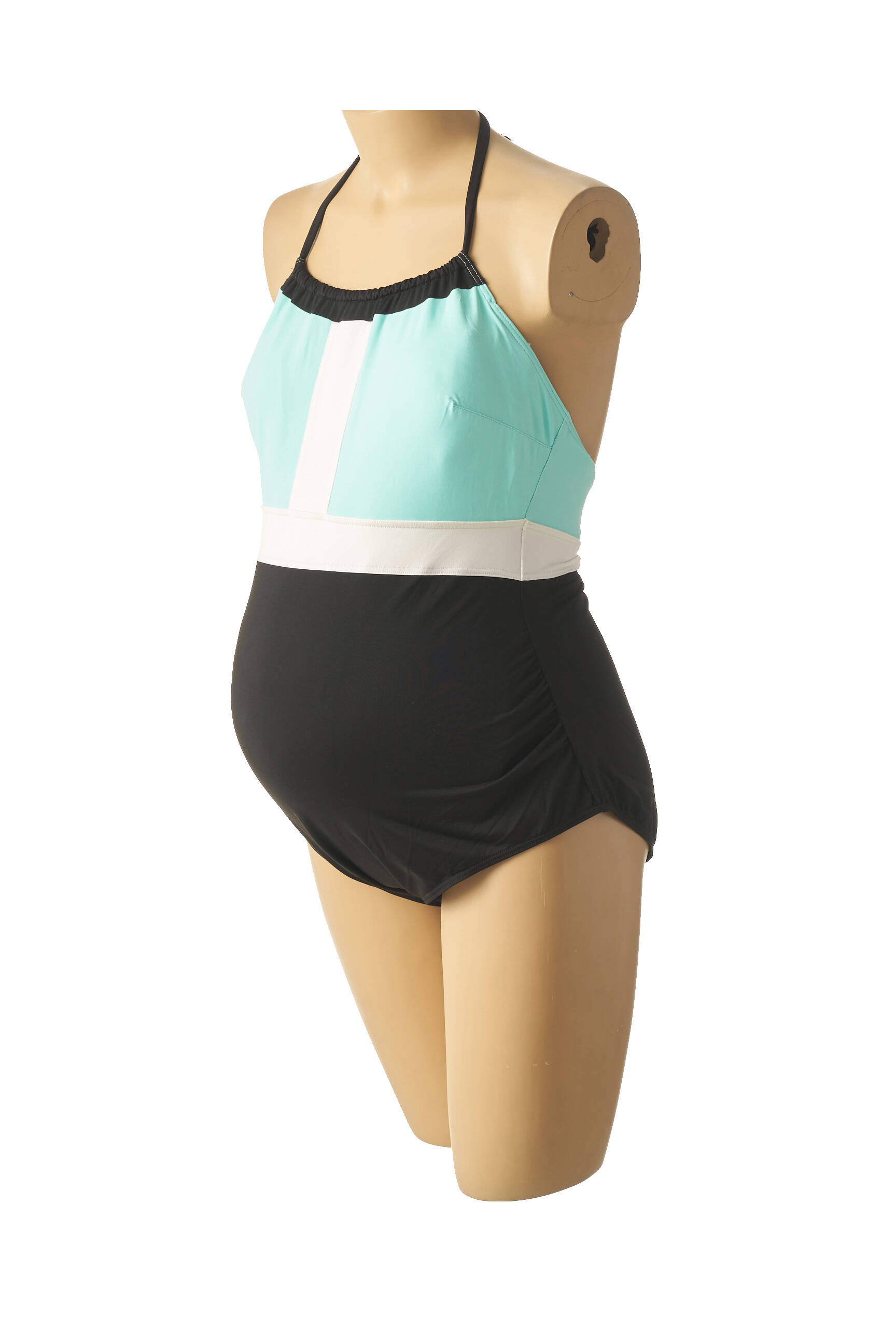 Cache Coeur Maillots2bain Maternite Femme couleur noir