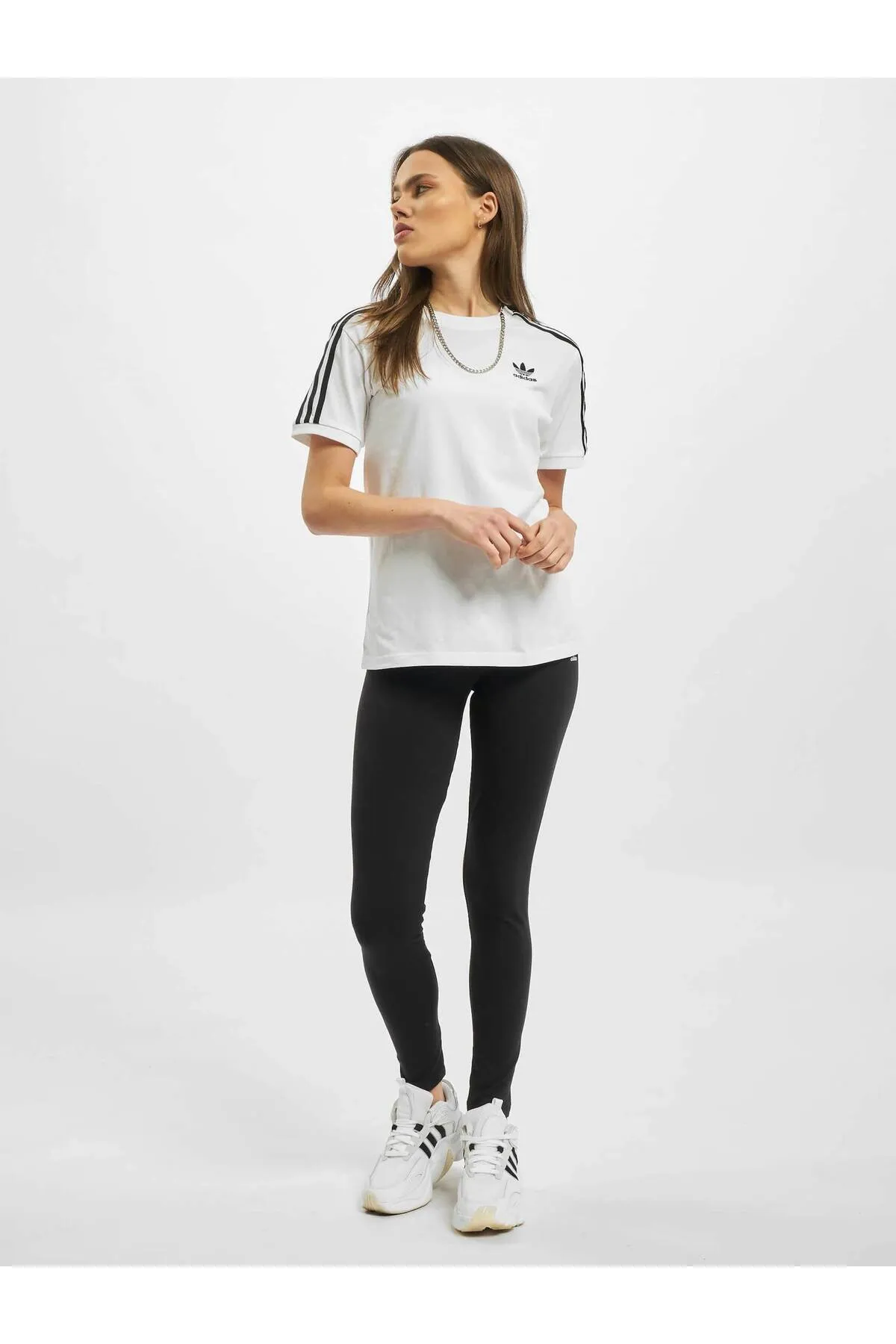 adidas  Damen adidas Classics 3-Streifen T-Shirt
