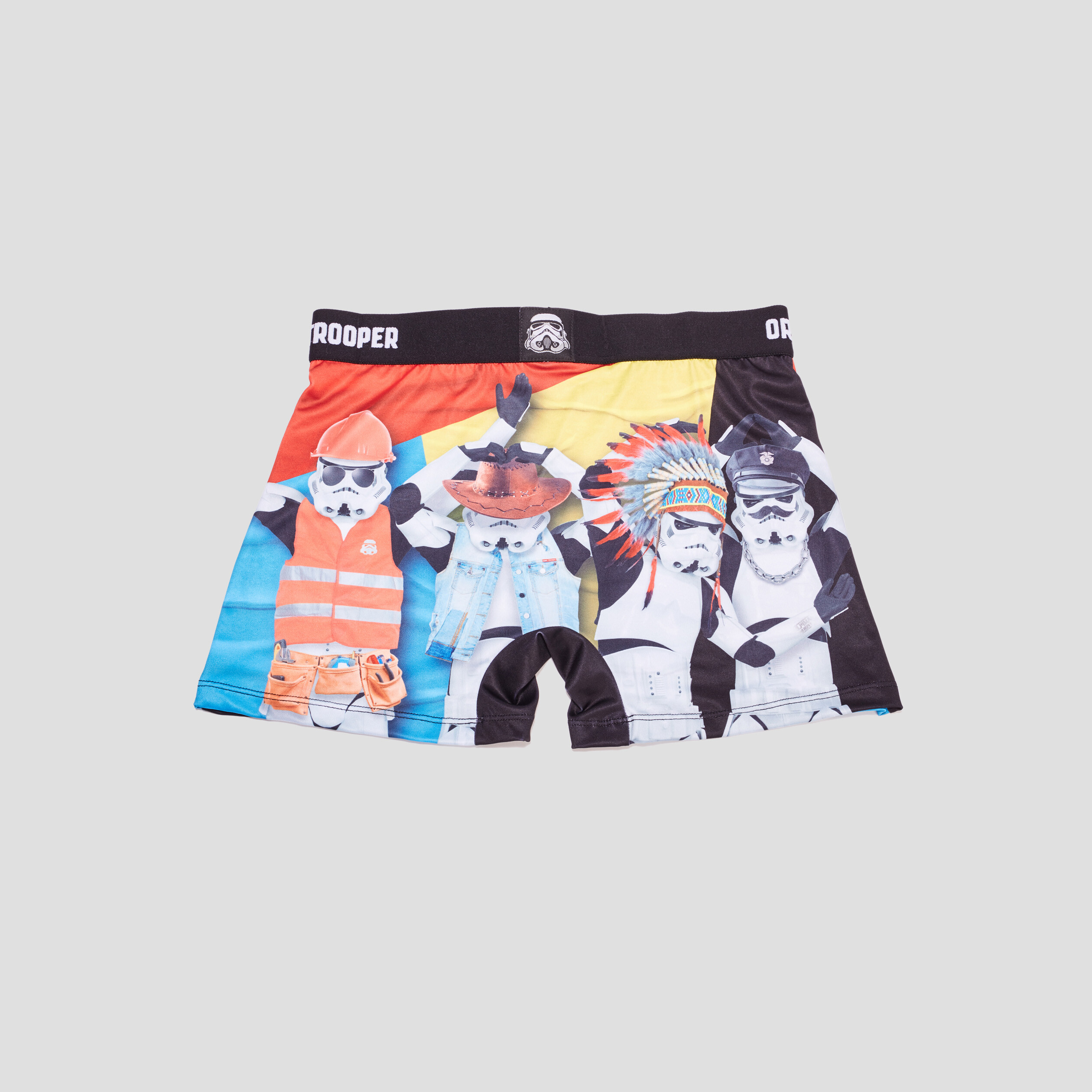 Boxer Freegun Stormtrooper noir homme | La Halle