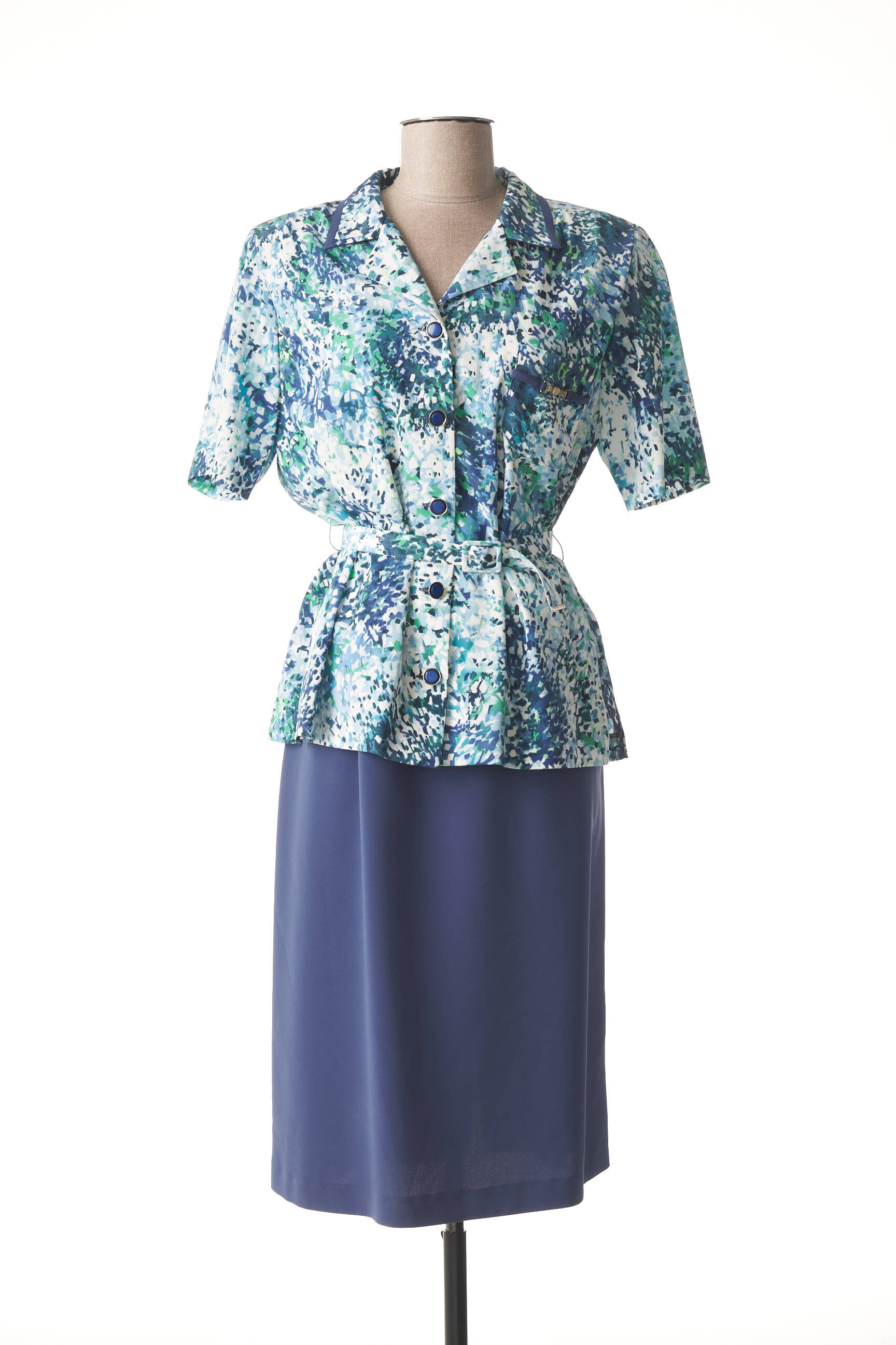 France Rivoire Ensembles Robe Femme couleur bleu