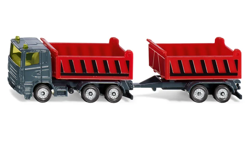 SIKU 1685 Super - LKW mit Kippmulde und Kippanhänger