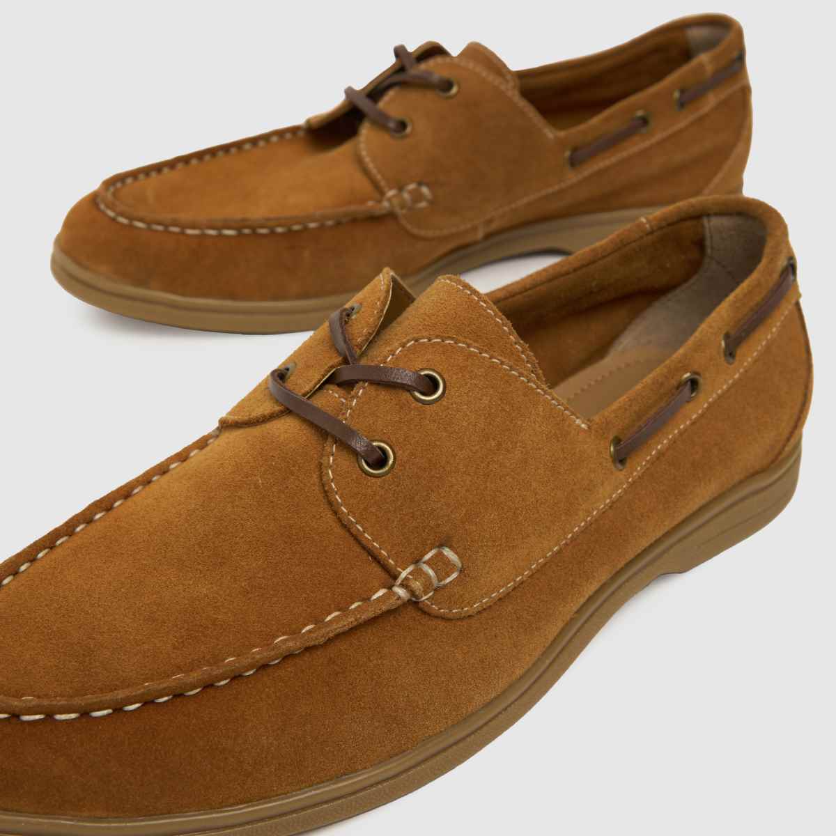 Schuh Pablo – Bruna båtskor i mocka