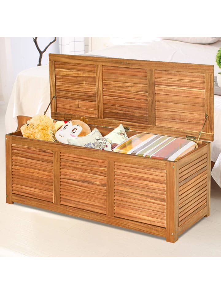 COSTWAY Gartenbox 120x45x45cm in Hellbraun günstig kaufen onesize