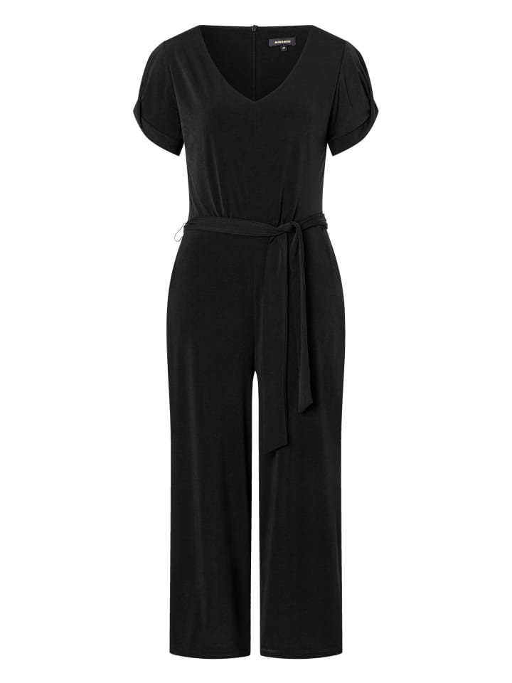 More & More Jerseyjumpsuit in schwarz günstig kaufen
