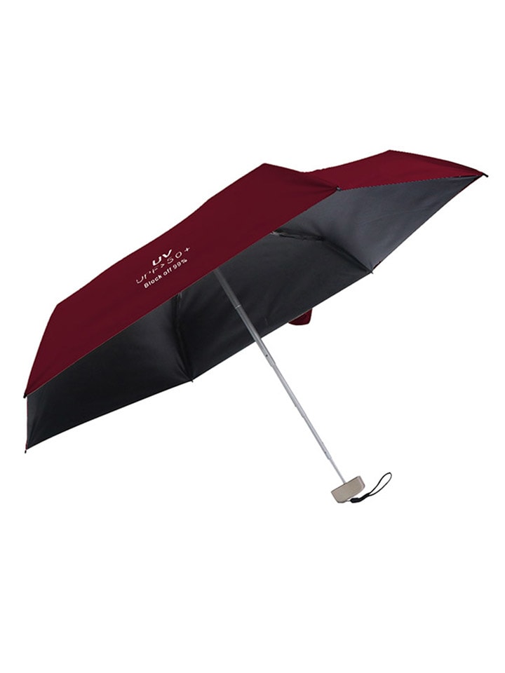 Le Monde du Parapluie Taschenschirm in Dunkelrot - Ø 93 cm günstig kaufen onesize