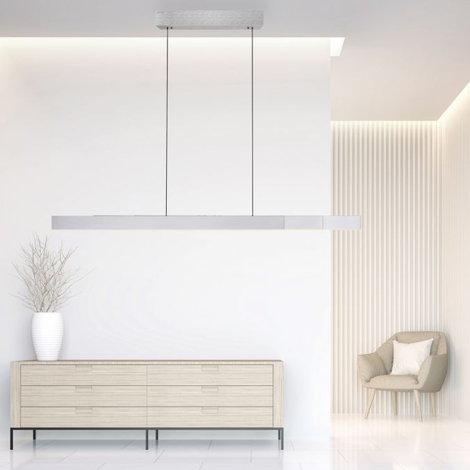 Paul Neuhaus LED Pendelleuchte Pure-Moto-Rise Alu