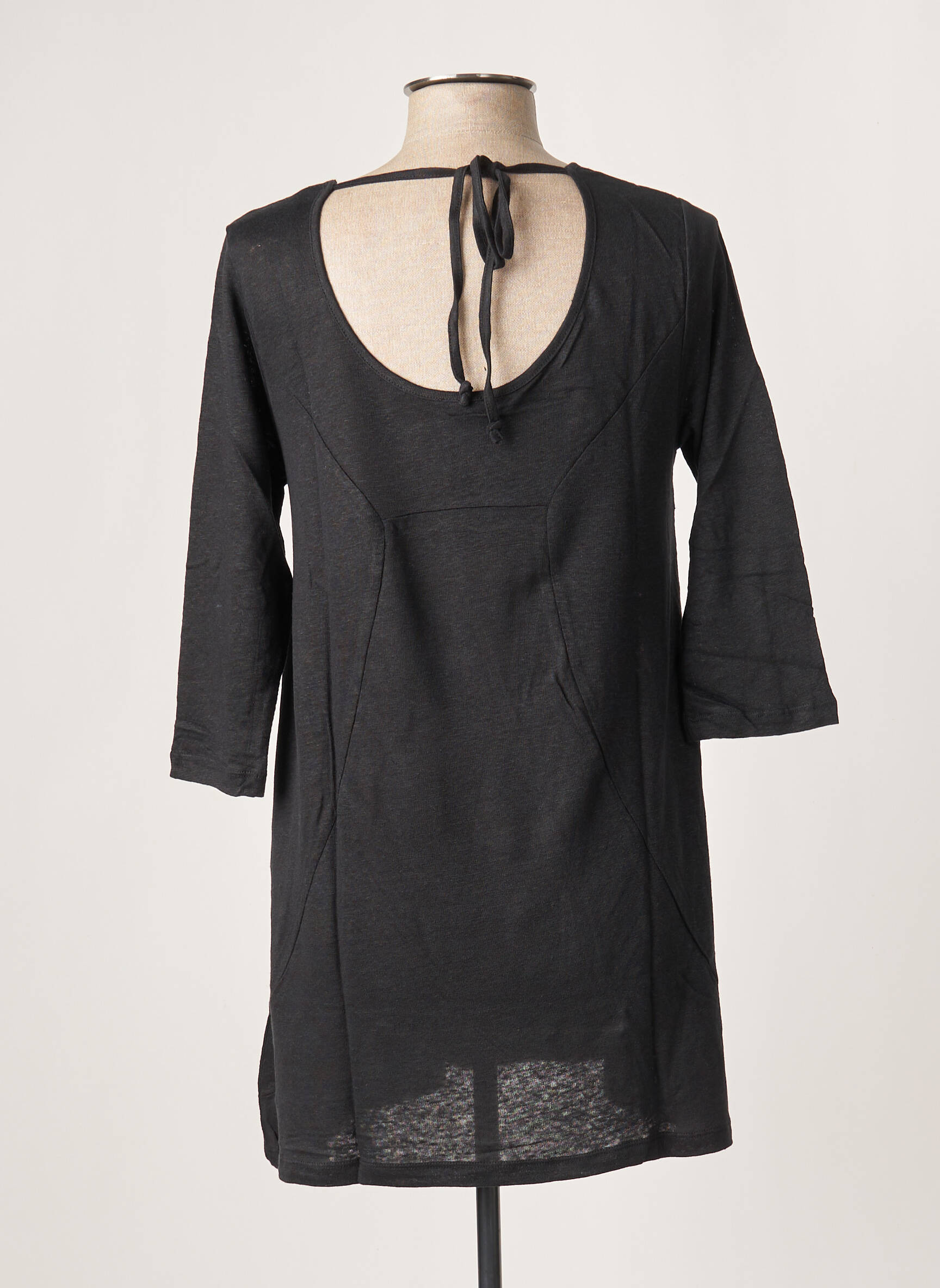 G Oze Tuniquemanchecourte Femme couleur noir
