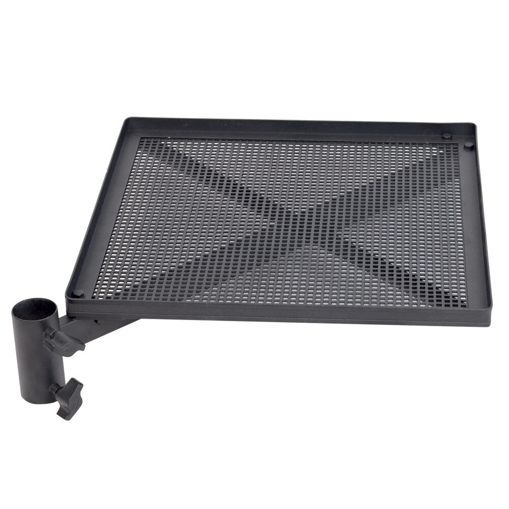 Eckservierwagen - 1 Punkt - schwarzes Aluminium d36