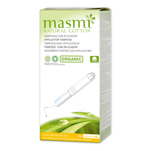 BIO TAMPONS Classic m.Applik.100% Bio-Baumw.MASMI  16 St  Tampon