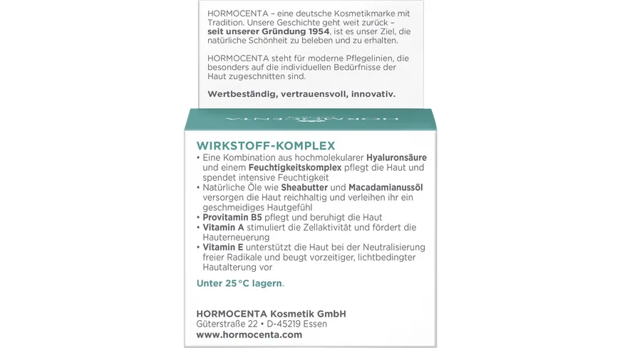HORMOCENTA 24h Pflege Anti-Age Hyaluron 75 ml