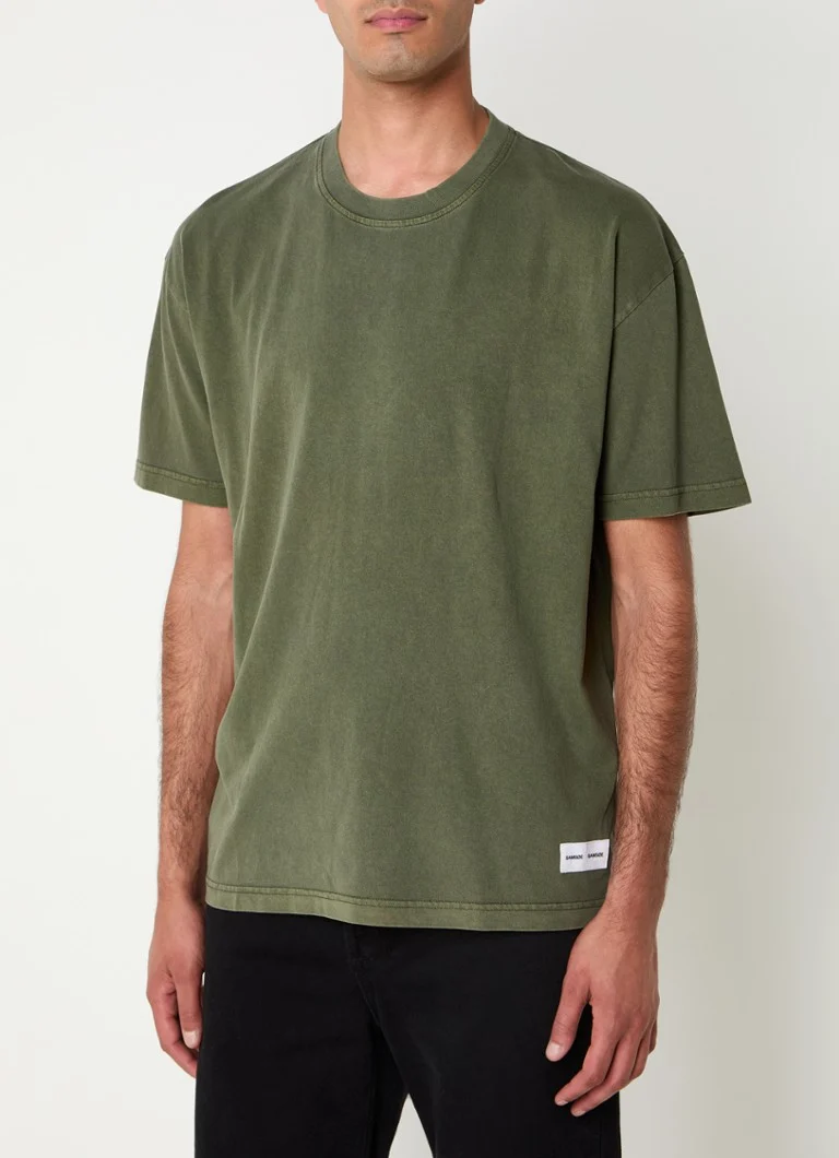 SAMSØE Tricou elastic SAMSØE cu pigmenți