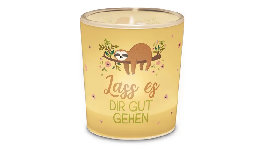 Geschenk für Dich Licht Faultier Lass es dir gut gehen