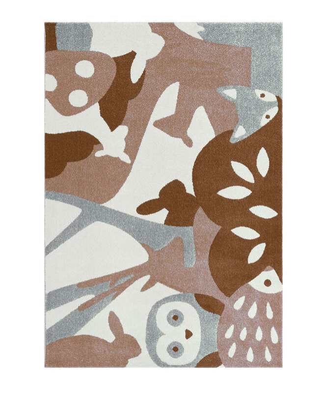 Tapis deco PUZZLE FORET