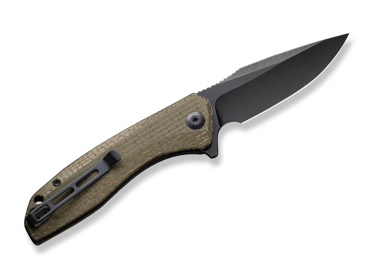 Baklash Coarse Micarta Green