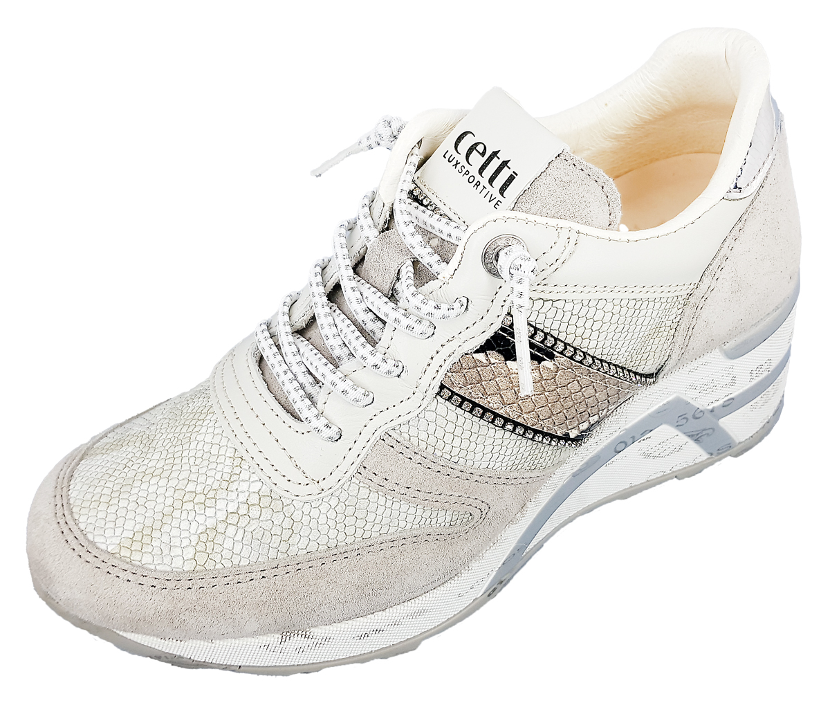 Cetti C1145SRA Grau strass ante piton