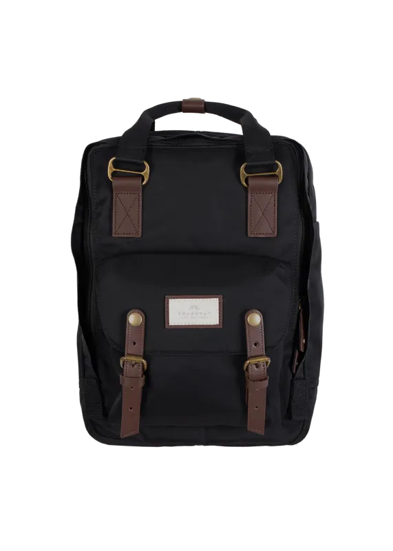 Doughnut Macaroon Backpack - black