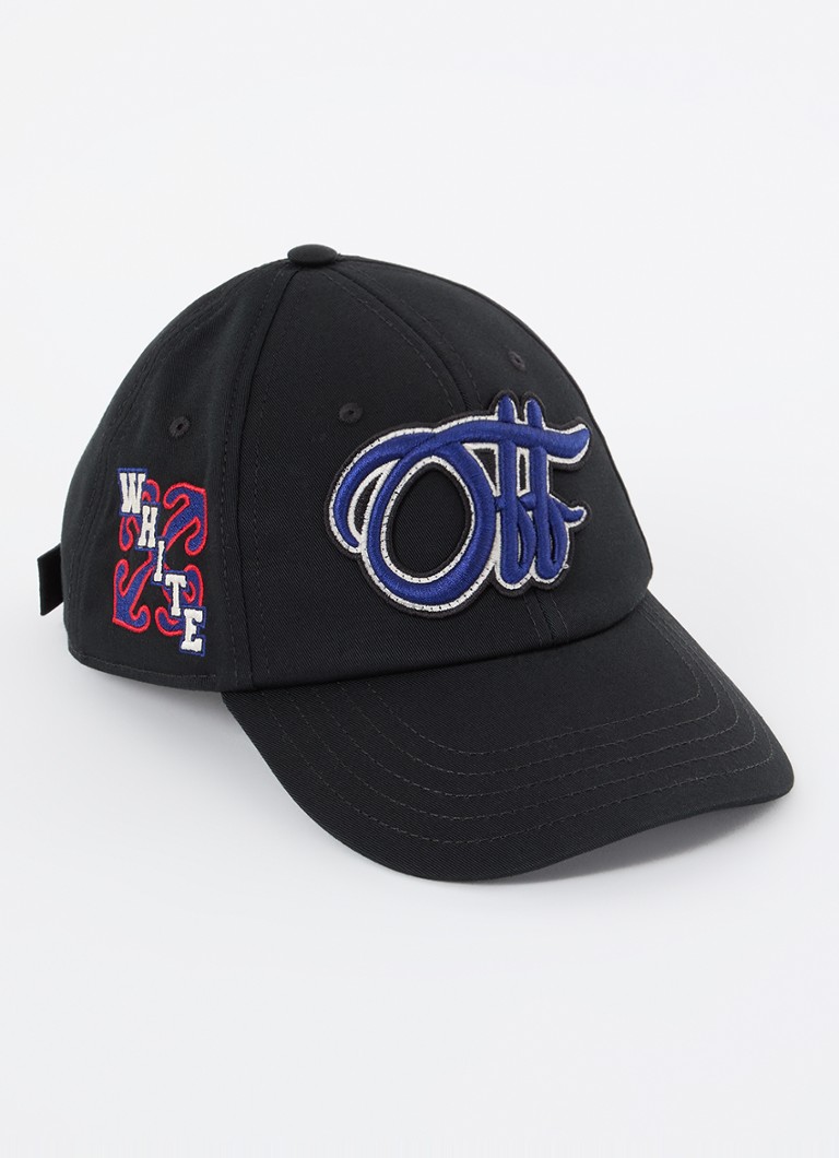 Off-White Baseball cap with logo embroidery