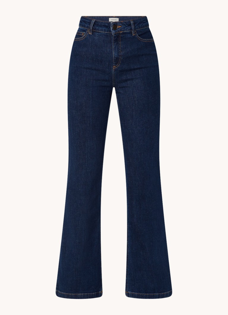 Jeans a zampa d'elefante a vita alta Gerard Darel Elyor, lavaggio scuro