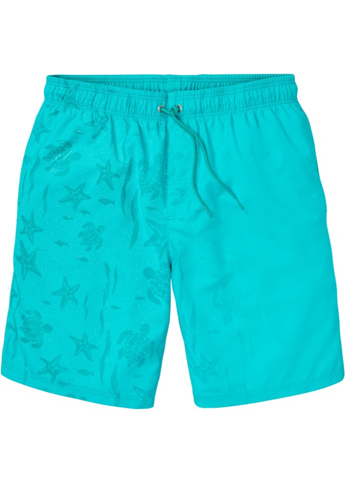 Badeshorts Herren mit Farbeffekt