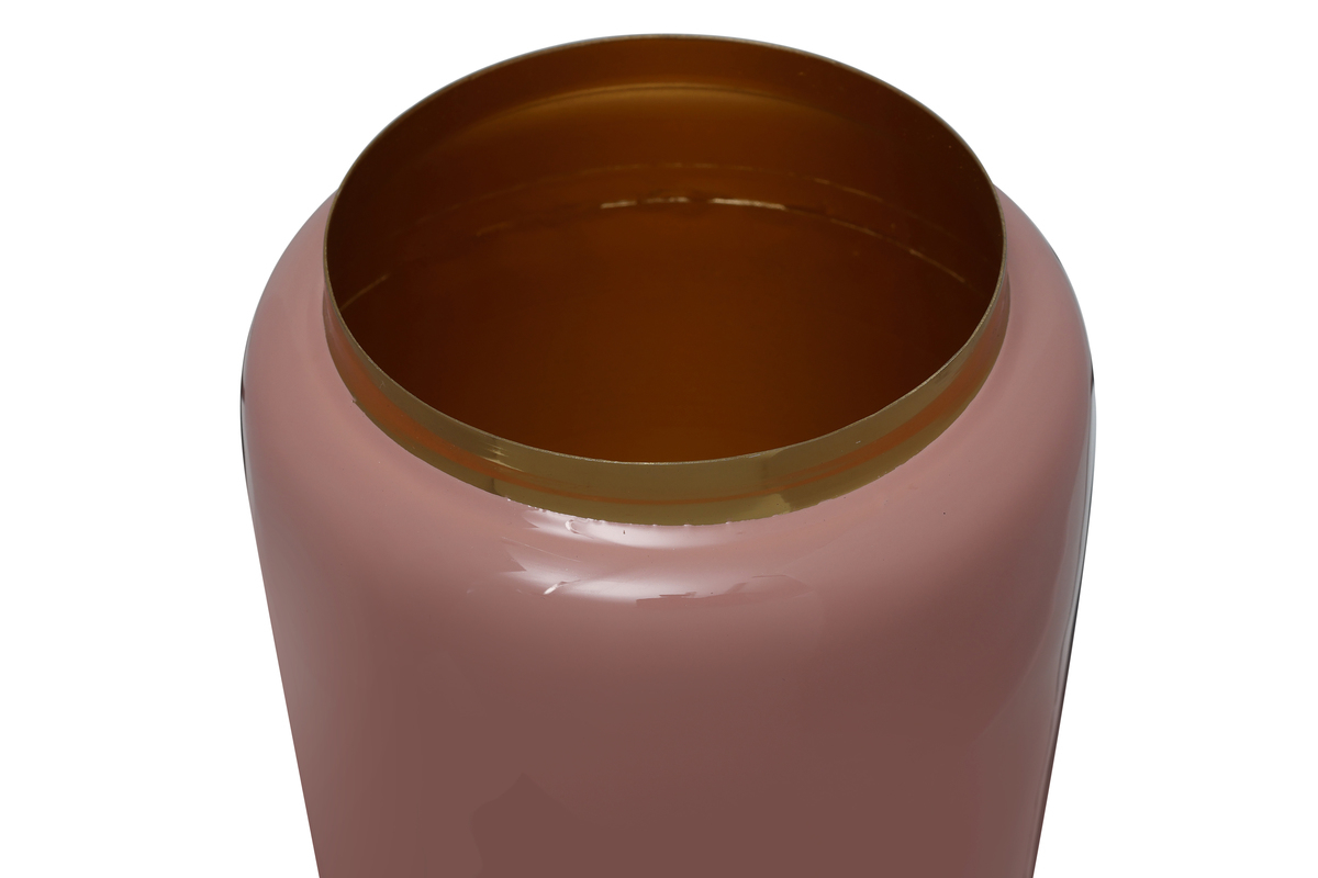 Kayoom Vase Art Deco 445 Rosa / Gold