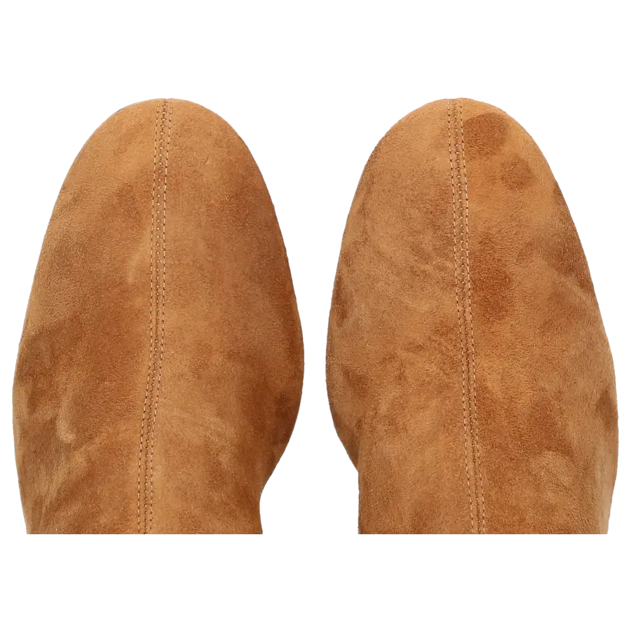 Aquazzura - Klassische Stiefeletten SAINT HONORE 50 Veloursleder - beige