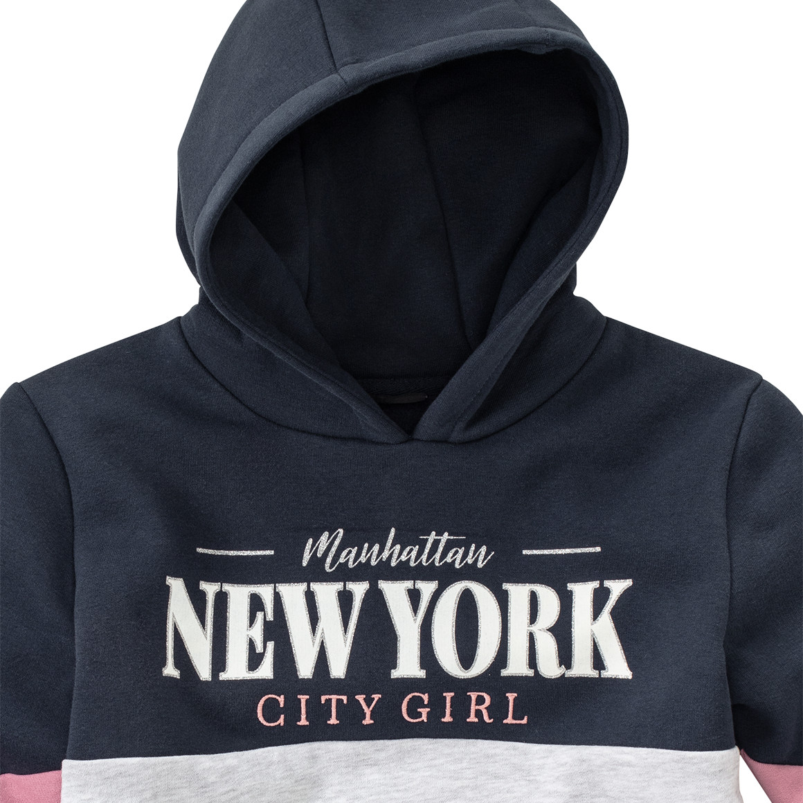 Mädchen Hoodie mit Schriftzug