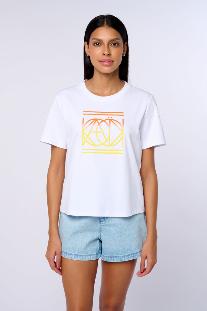 T-shirt logo Kookai