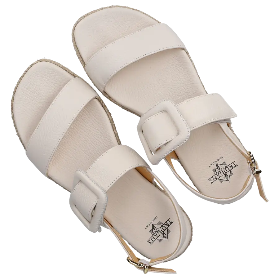 Truman's - Riemchensandalen 9164 Kalbsleder - weiß