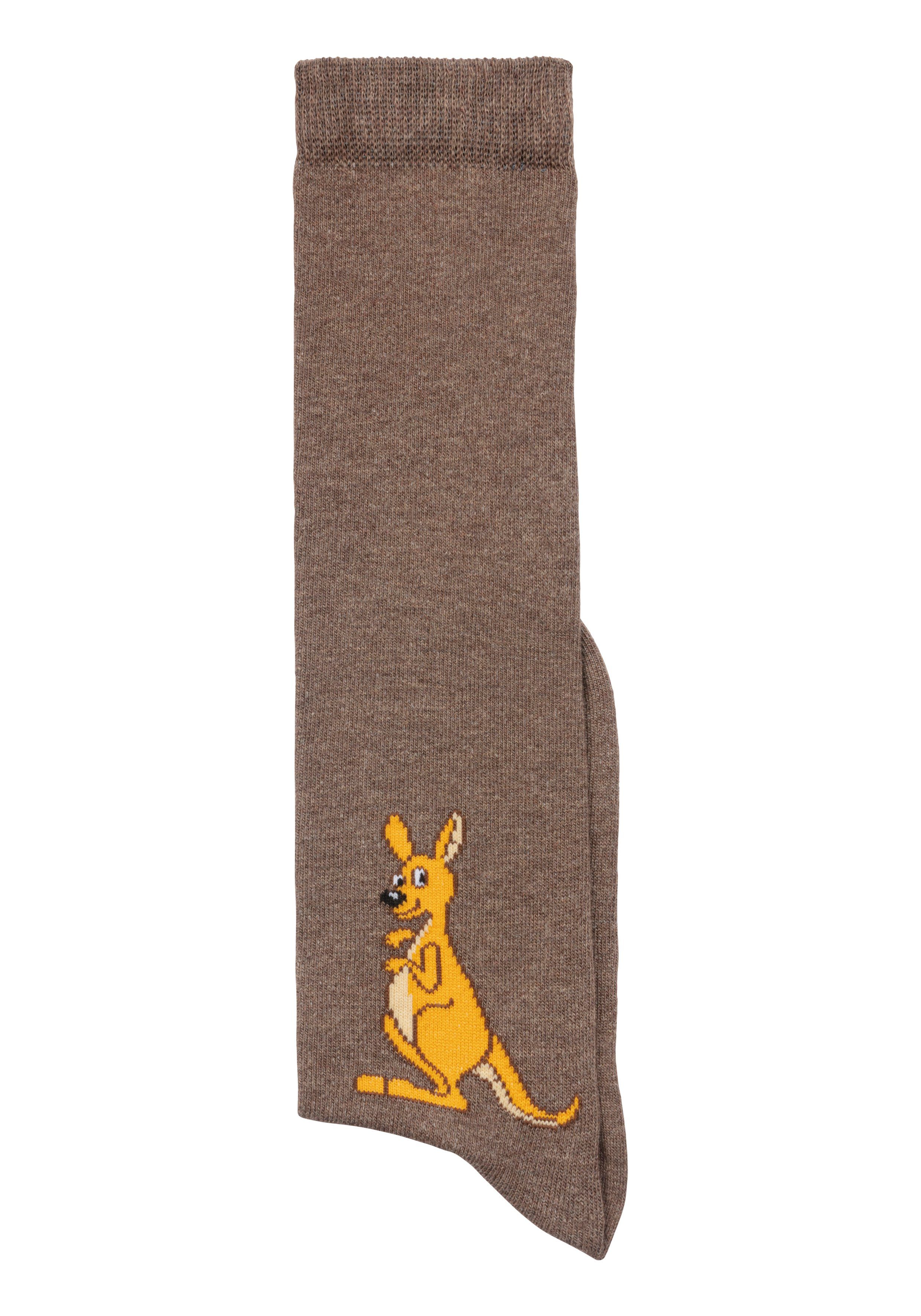 H.I.S Kniestrümpfe (5-Paar) mit eingestricktem Moriv