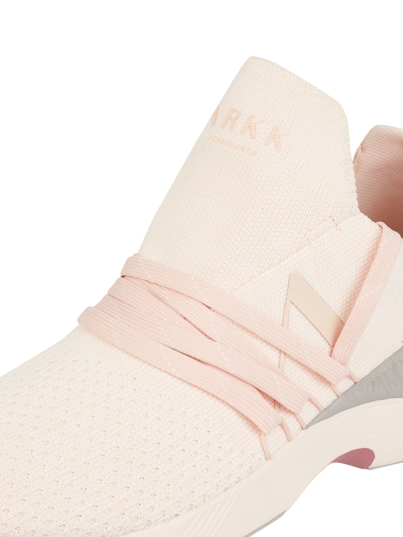 Sneaker mit Logo Modell 'Raven' in rosa