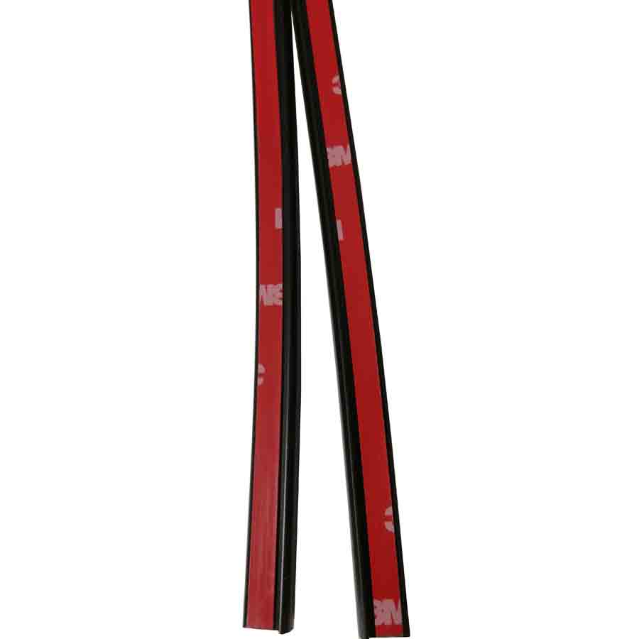 Kantenschutz fürs Auto, schwarz, L-förmig, von Norauto, 85 cm, 2 Stück - ATU