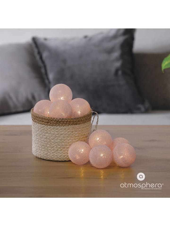 Atmosphera Créateur d'intérieur Lichterkette in rosa günstig kaufen onesize