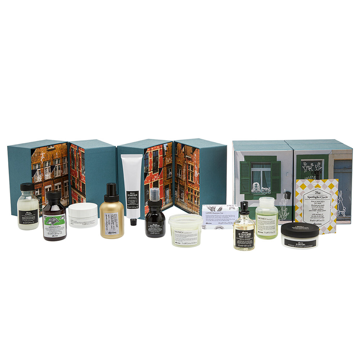 Davines COFFRET CADEAU EXCLUSIF 12 Produits Emblématiques - Corps et Cheveux