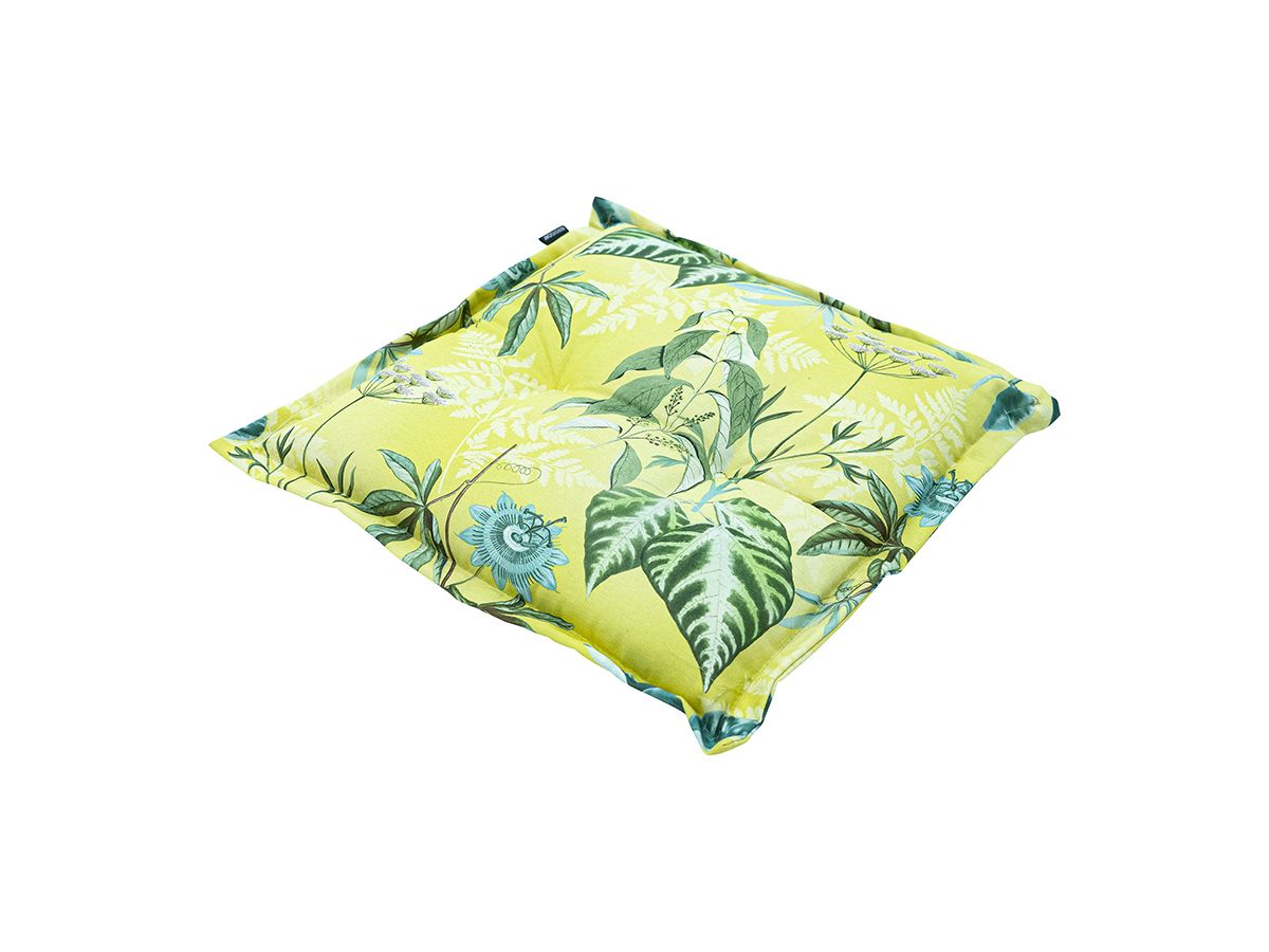 Madison Mauel Pastellgelb 50x50 Sitzkissen