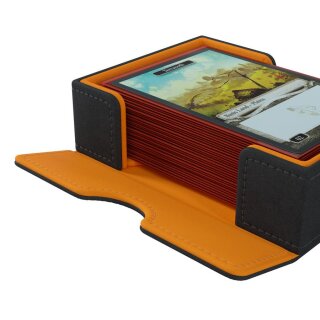 Gamegenic - Card's Lair 400+ Black/Orange (Exclusive Line)