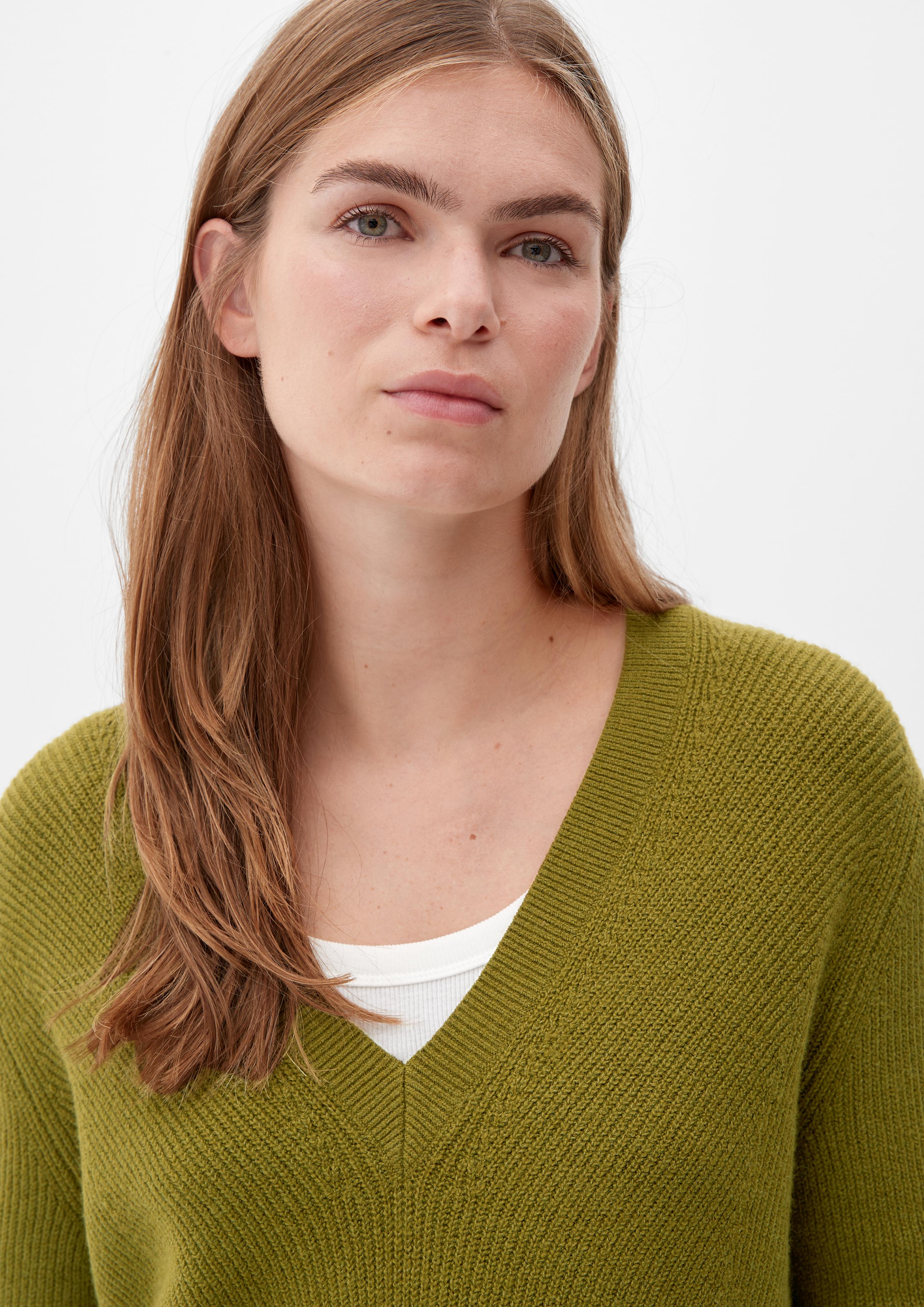 Pullover mit V-Ausschnitt  2120697-7734