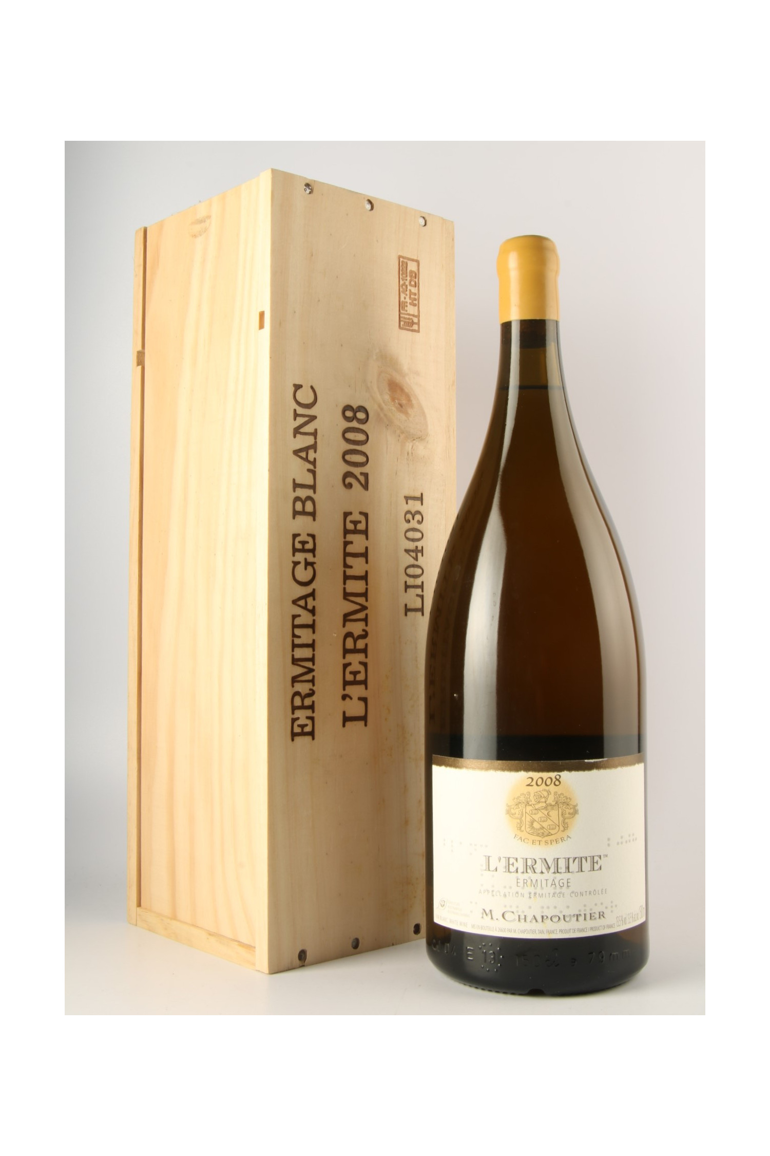 Chapoutier Ermitage L'ermite Blanc Magnum 2008, Hermitage Blanc