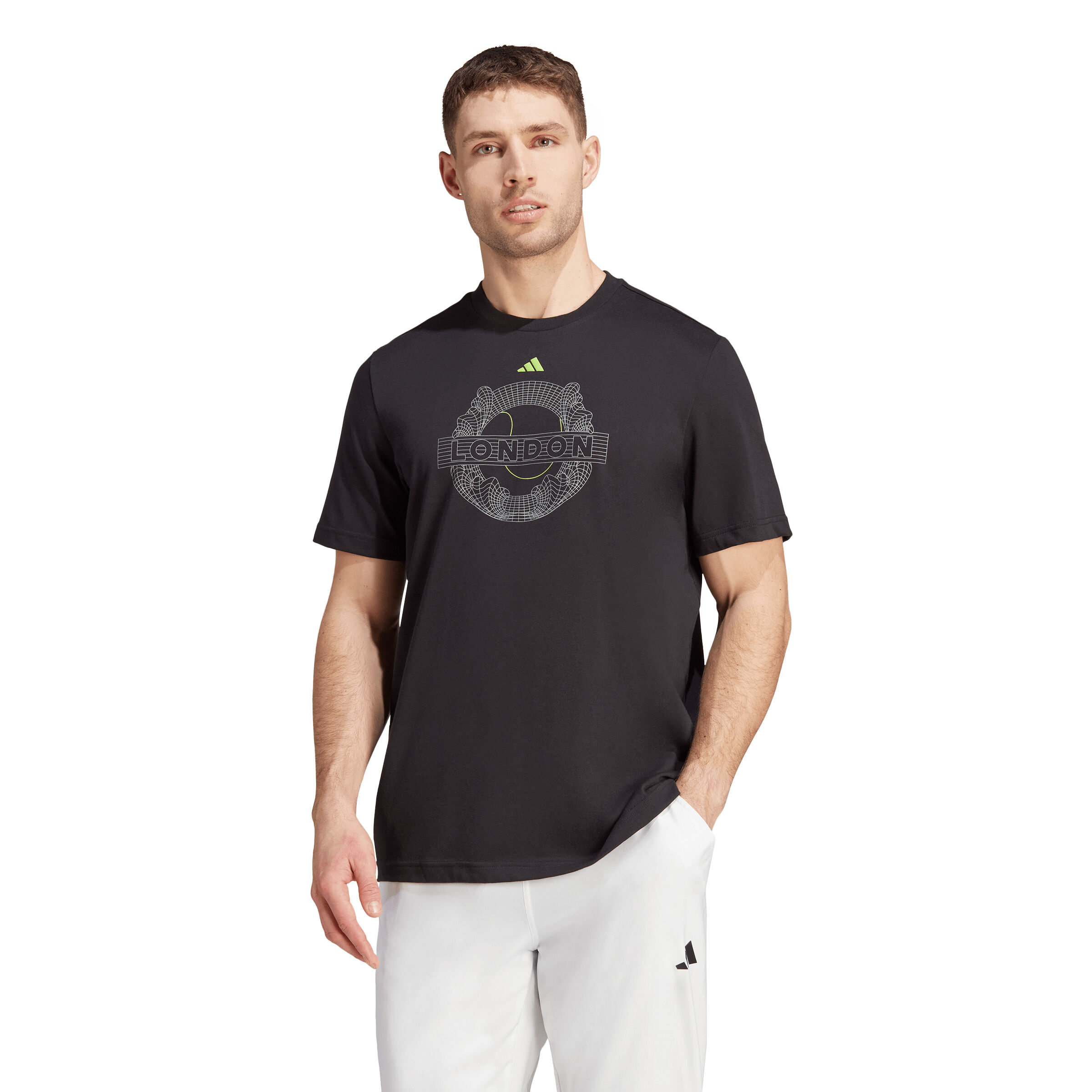 Graphic T-Shirt Herren - Schwarz